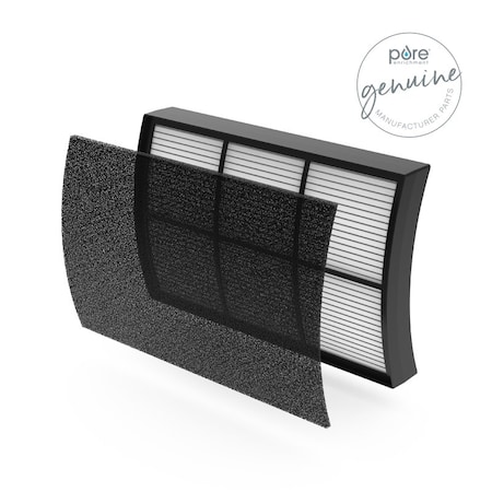 Pure Enrichment Pure Enrichment PureZone 5-3/4 in. H X 1/4 in. W Rectangular HEPA Air Purifier Filter 1 pk PECOMFIL